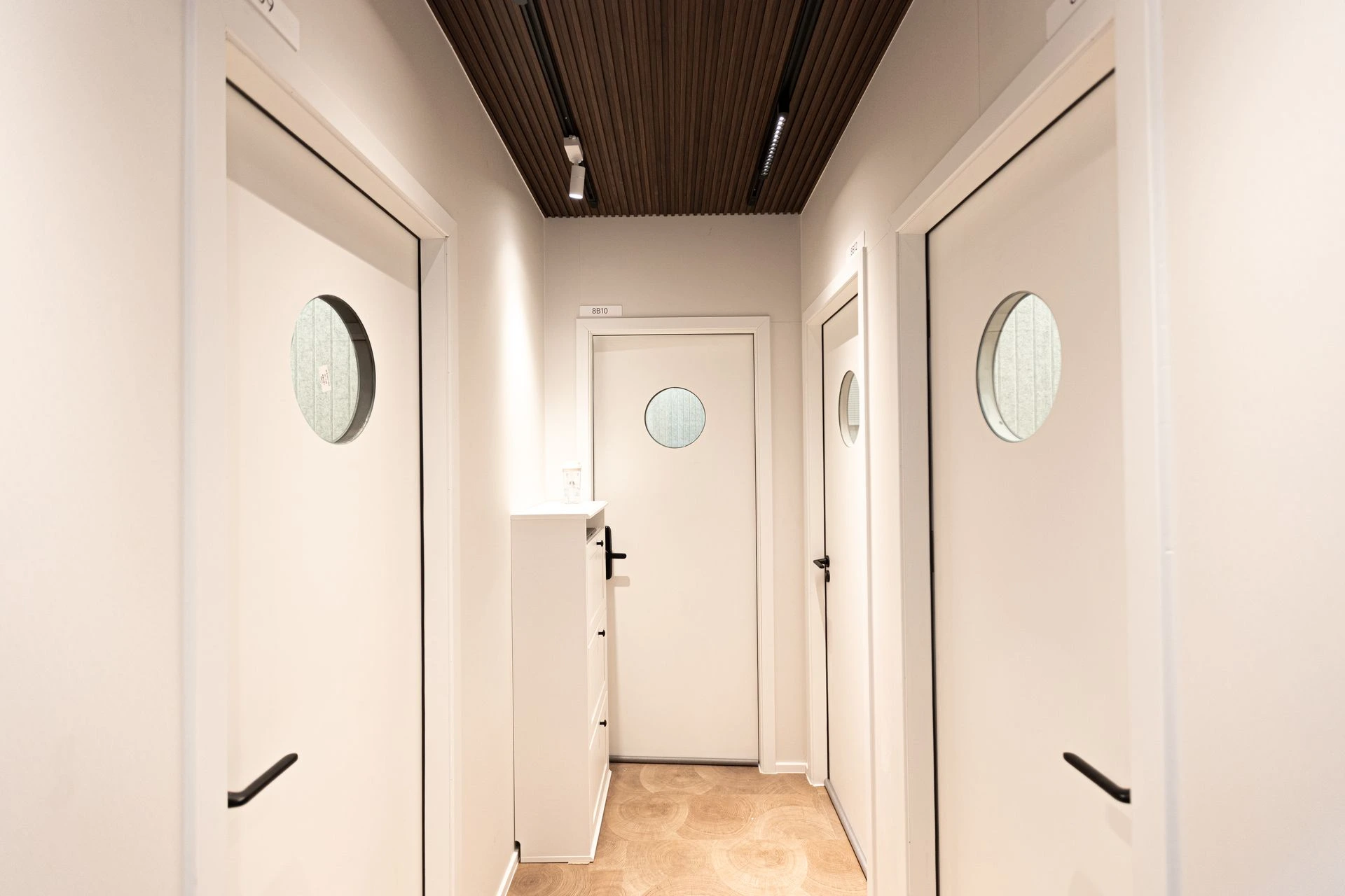 SOLO Macau self-service piano rooms — corridor